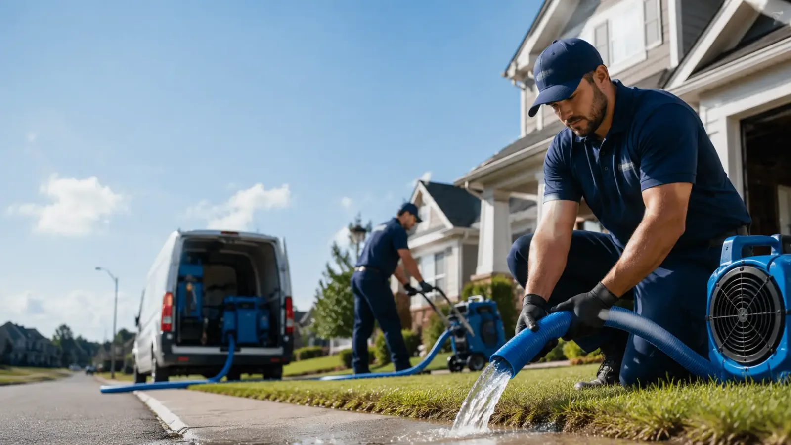 Flood Damage Restoration in Redwood, MS